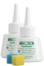 2x 40g Ber-Fix Textilkleber