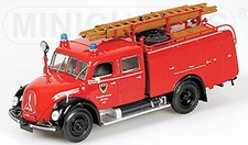 Magirus Deutz Merkur TLF16 - 1959 Feuerwehr Aachen 1:43 Minichamps 439141071