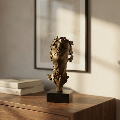 Hochwertige büste aus - hochwertige, bronze