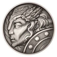 Niue 2  $ 2025 Mythological figures -Valkyrie stand 1 Oz Silber AF 999 in OVP