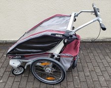 Thule Chariot CX 2 Fahrradanhänger + Fahrradset + Buggy Räderset + Jogging Kit