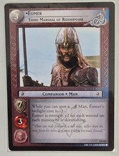 LOTR TCG ! EOMER THIRD MARSHAL OF RIDDERMARK 4R267 ! THE TWO TOWERS !
