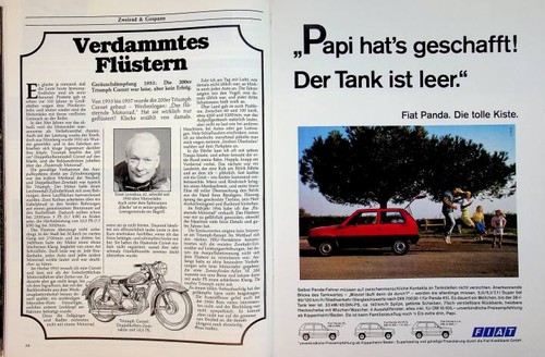 Motor klassik 1985 triumph - klassik, 01/1985