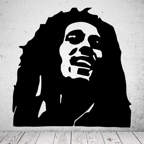 Wandtattoo bob marley - wandtattoo,