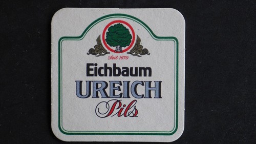 Bierdeckel eichbaum ureich - eichbaum, /