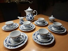 Kaffeeservice Zwiebelmuster Wellco für 6 Personen 