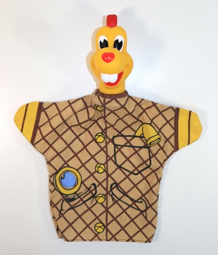 Alte handpuppe putzi zahnpasta - handpuppe,