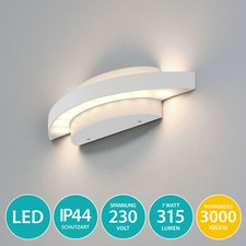 LED Wandleuchte Feuchtraumleuchte DINA Lampe Wandlampe Aßenlampe Treppenhaus Bad