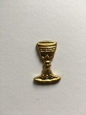 Verzierwachs Kelch gold