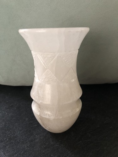 Alabaster vase mit - vase,
