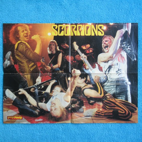 Scorpions poster pop rocky - scorpions,