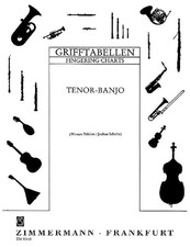 Grifftabelle für Tenor-Banjo | Werner Pöhlert | Buch | Musikverlag Zimmermann