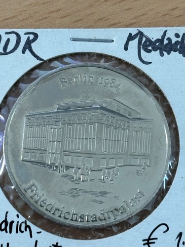 Medaille ddr - medaille, *