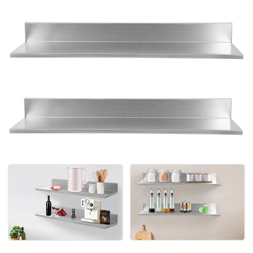 Lagerregal edelstahl 2pcs - lagerregal,