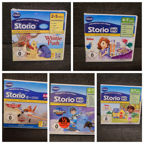 Tech storio lernspiele - v-tech,