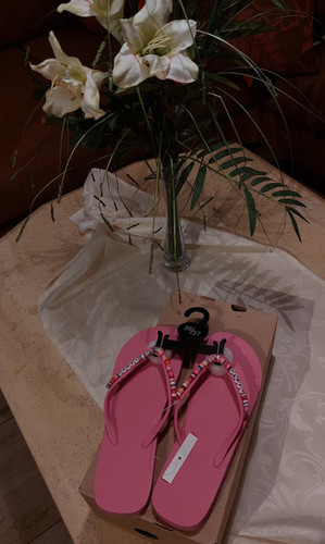 Süße flip flops pantoletten - flip-flops,