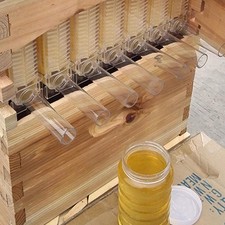 7-teiliges Bienenstock-Teileset mit Röhren und Schlüsselsatz, 46 x 24,5 x 4,5