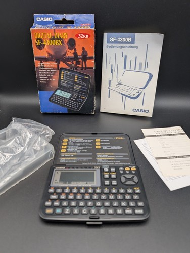 Casio 4300bx digital diary - casio,