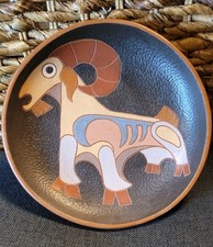 Schöner Wandteller Widder