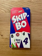 Skip-Bo | Mattel | alte blau
