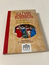 SALVIS IURIBUS Italo Bellina