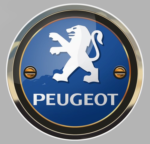 Peugeot löwe logo aufkleber - löwe,
