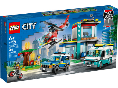 Lego city 60371 hauptquartier - city,