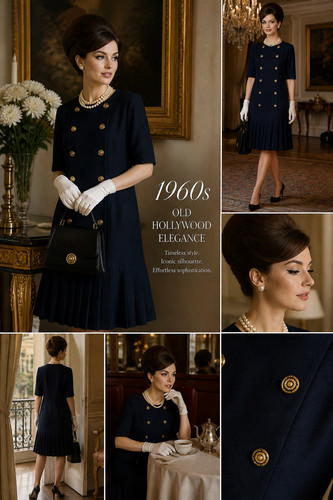 60er franz haushofer kleid - franz,