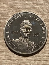 Gedenkmedaille Deutscher Kaiser Willhelm 2