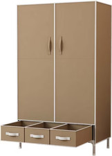INOSIGN Stoff Kleider Schrank Garderobe STOCKHOLM sandbeige