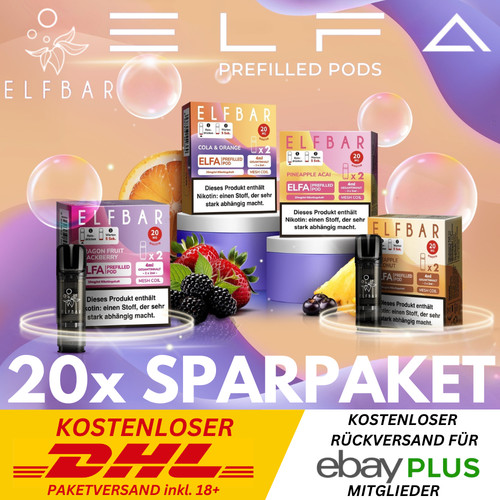 20x2 elfa pods elfbar - elfa,