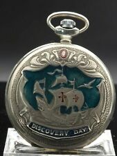 MOLNIJA Taschenuhr Handauszug 18 Rubis Made in USSR Discovery Day