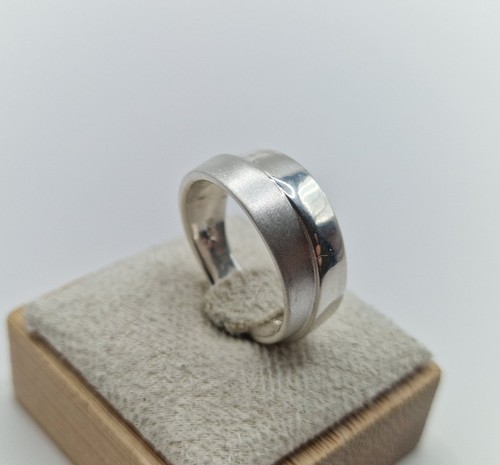 Silber ring von fossil aus - silber,