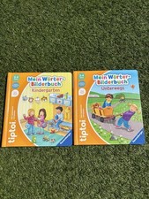 Tip Toi Bücher Mein Wörter Bilderbuch Kindergarten + Unterwegs von 3-4 Jahre