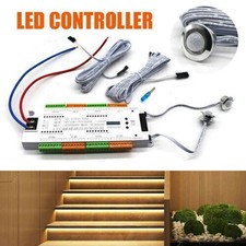 LED Treppenbeleuchtung Bewegungsmelder Treppen Stufen PIR Trafo Sensor Streifen
