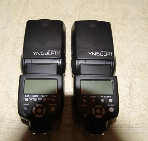 Yongnuo yn560 iii - yn560-ii, yn560-iii