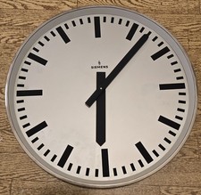 Grosse Nebenuhr, Siemens, 43 cm, funktionsfähig