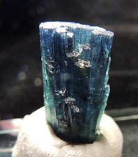 Indigolith Turmalin Kristall Stufe aus Afghanistan #F