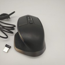 Logitech MX Master for Business USB/Bluetooth Maus - Meterorite Grey