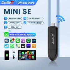 Mini 5 SE Wireless Carplay Adapter für iPhone 5 GHz WiFi BT Spotify Waze