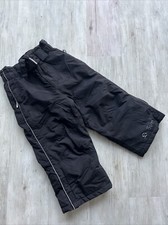 Mädchen Jungen Unisex Schneehose Skihose Gr. 98 Schwarz Echt Scout