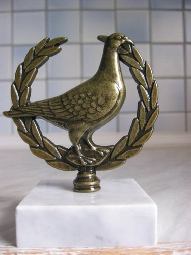 Pp737 metall taube figur inkl - pp737,