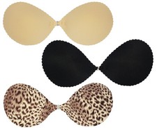 Trägerloser BH Push-Up selbstklebend Rückenfrei Cup A-D Polyolefin-Gel 