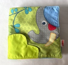 HABA Stoffbuch Elefant Greifspielzeug Kinderbuch Kleinkinder Babys