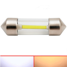 2x 10x COB LED 12V Soffitte 43 mm Innenraumbeleuchtung kaltweiß warmweiß Ersatz