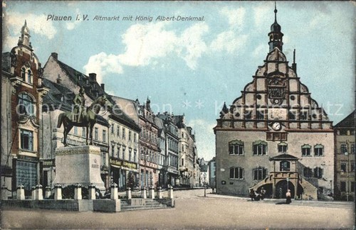 Plauen vogtland altmarkt mit - vogtland,