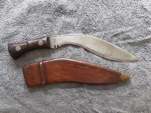 Wwii orginal kukri marked - wwii,