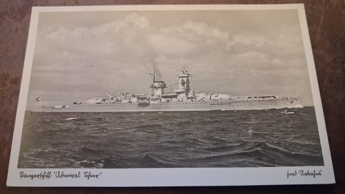 Panzerschiff admiral - ak,
