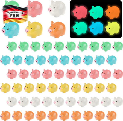 Mini schwein figuren set 60er - mini,