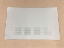 Kiemenblech Wohnwagen Wohnmobil Blech 55x34,5cm Lüftungblech L230